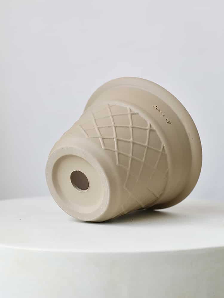 Ceramic Cone Planter – Minimalist Korean Style