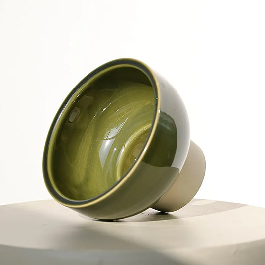 Japanese-Nordic Minimalist Pedestal Planter