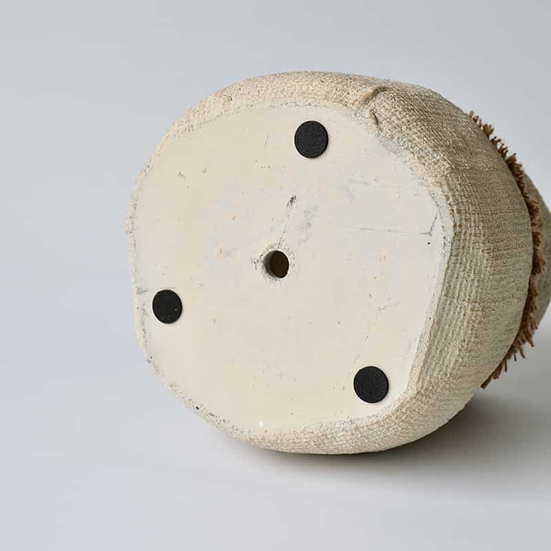 Bohemian Woven Plant Pot – Natural Cotton & Tassel Design